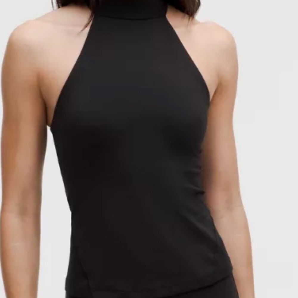 lululemon Black Halter Neck Women's Top